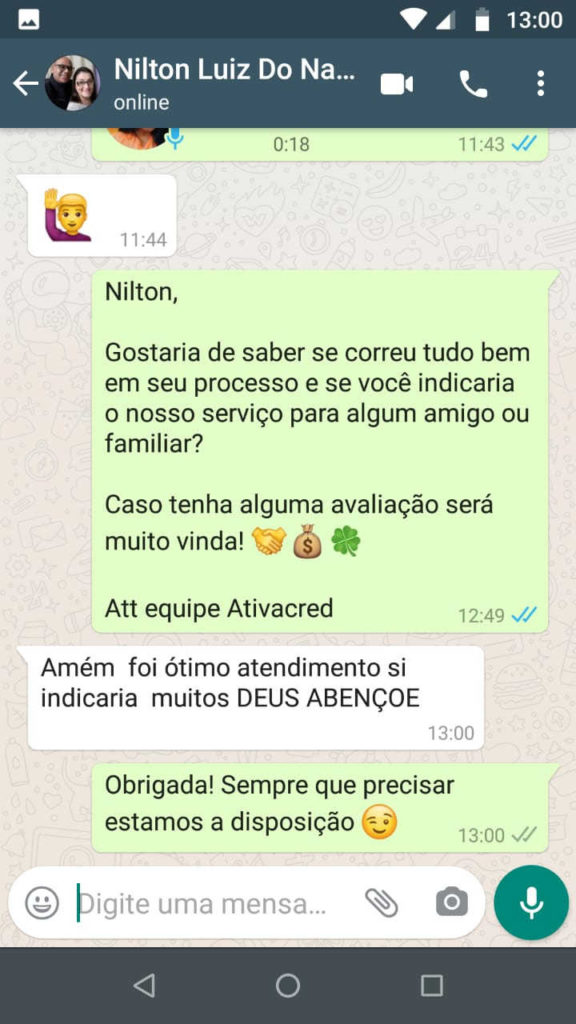 Depoimento Nilton
